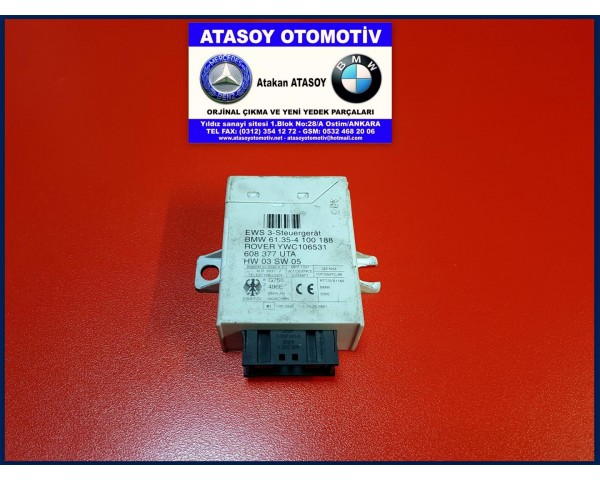 BMW E39 İMMO BEYNİ 61354100188 61358387448 , 61354100190 4100188 8387448 , 4100190 - 61.35-4 100 188 - 61.35-8 387 448 , 61.35-4 100 190 BMW İMMO